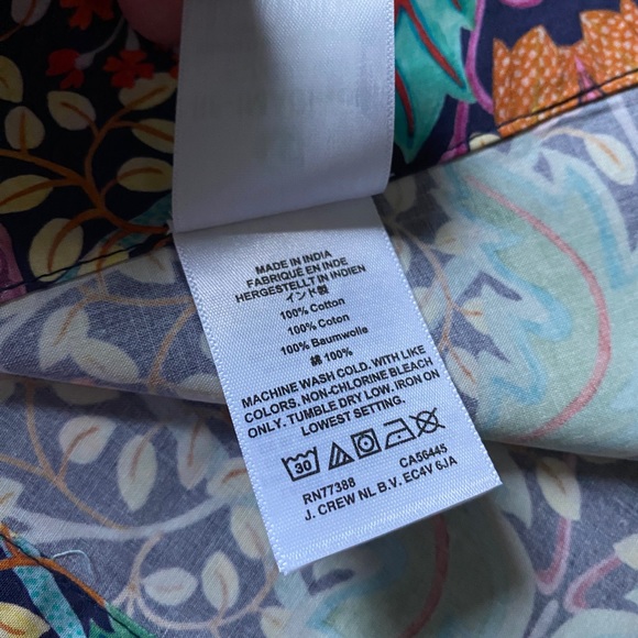 J. Crew Limited-edition sheet set in Liberty Elm House fabric - Picture 6 of 6